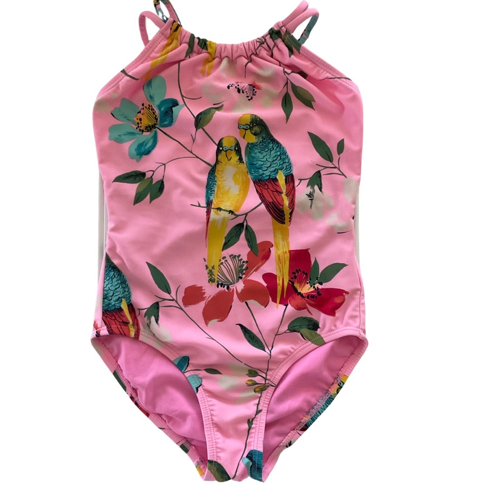GAP kids one piece parrots swimsuit